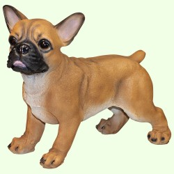 Копилка для денег Французский бульдог бежевый