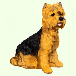 Копилка для денег Терьер черно рыжий