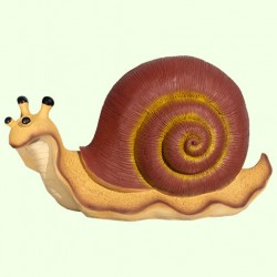 Копилка для денег Улитка коричневая 1