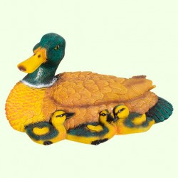 Копилка для денег Утка с утятами 3