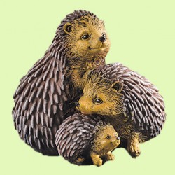 Фигурки ежиков и улиток (35)