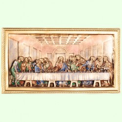 Сюжетная икона Иисус на Тайной вечере (М)