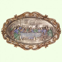 Библейское панно Иисус с апостолами на Тайной вечере