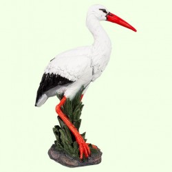 Статуэтка Аист малый на траве