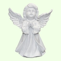 Религиозная статуэтка Ангел молится ладошки вместе