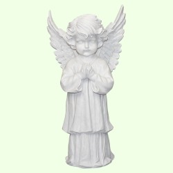 Религиозная статуэтка Ангел стоит молится