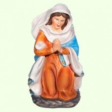 Религиозная статуэтка Божья Матерь на коленях художественная