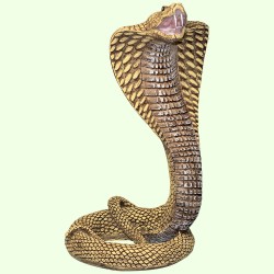 Статуэтка Кобра коричневая Ср