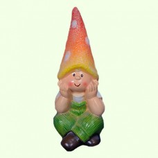 Фигурка для сада Лесовичок сидячий