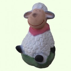 Фигурка для сада Овечка на поляне