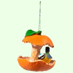 Кормушка Птичка в апельсине