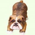 Скульптурный памятник Английский бульдог тигровый