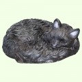 Скульптурный памятник Длинношерстная кошка черная