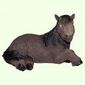 Скульптурный памятник Лошадь коричневая