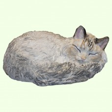 Скульптурный памятник Невская маскарадная длинношерстная кошка