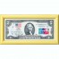 Банкнота США 2 доллара 1976 с печатью USPS, день рождения, Gem UNC