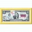 Банкнота США 2 доллара 1976 с печатью USPS, любовь, Gem UNC