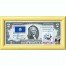 Банкнота США 2 доллара 1976 с печатью USPS, собака кувас, Gem UNC
