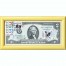 Банкнота США 2 доллара 1976 с печатью USPS, собака мопс, Gem UNC