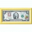 Банкнота США 2 доллара 1995 с печатью USPS, пчела, Gem UNC