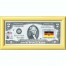 Банкнота США 2 доллара 2003 с печатью USPS, флаг ГДР, Gem UNC Банкнота США 2 доллара 2003 с печатью USPS, флаг ГДР, Gem UNC