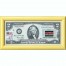Банкнота США 2 доллара 2003 с печатью USPS, флаг Кении, Gem UNC Банкнота США 2 доллара 2003 с печатью USPS, флаг Кении, Gem UNC