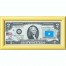 Банкнота США 2 доллара 2003 с печатью USPS, флаг Сомали, Gem UNC Банкнота США 2 доллара 2003 с печатью USPS, флаг Сомали, Gem UNC