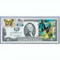 Банкнота США 2 доллара 2009 с печатью USPS, бабочка махаон-01, Gem UNC Банкнота США 2 доллара 2009 с печатью USPS, бабочка махаон-01, Gem UNC