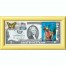 Банкнота США 2 доллара 2009 с печатью USPS, бабочки махаоны-01, Gem UNC