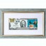 Банкнота США 2 доллара 2009 с печатью USPS, бабочки махаоны, Gem UNC