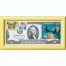 Банкнота США 2 доллара 2009 с печатью USPS, бабочки махаоны, Gem UNC