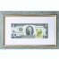 Банкнота США 2 доллара 2009 с печатью USPS, кузнечик, Gem UNC