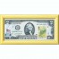 Банкнота США 2 доллара 2009 с печатью USPS, кузнечик, Gem UNC