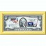 Банкнота США 2 доллара 2009 с печатью USPS, рождественские олени, Gem UNC Банкнота США 2 доллара 2009 с печатью USPS, рождественские олени, Gem UNC