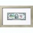 Банкнота США 2 доллара 2009 с печатью USPS, рыба щука, Gem UNC