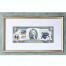 Банкнота США 2 доллара 2009 с печатью USPS, саламандра, Gem UNC