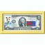 Банкнота США 2 доллара 2009 с печатью USPS, собака гончая, Gem UNC Банкнота США 2 доллара 2009 с печатью USPS, собака гончая, Gem UNC