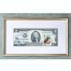 Банкнота США 2 доллара 2009 с печатью USPS, жук олень, Gem UNC