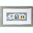 Банкнота США 2 доллара 2013 с печатью USPS, флаг Гвинеи, Gem UNC Банкнота США 2 доллара 2013 с печатью USPS, флаг Гвинеи, Gem UNC