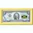Банкнота США 2 доллара 2013 с печатью USPS, флаг Ямайки, Gem UNC Банкнота США 2 доллара 2013 с печатью USPS, флаг Ямайки, Gem UNC