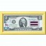 Банкнота США 2 доллара 2013 с печатью USPS, флаг Латвии, Gem UNC Банкнота США 2 доллара 2013 с печатью USPS, флаг Латвии, Gem UNC