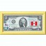 Банкнота США 2 доллара 2013 с печатью USPS, флаг Перу, Gem UNC Банкнота США 2 доллара 2013 с печатью USPS, флаг Перу, Gem UNC