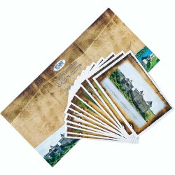 Набор открыток "Города мира" Хотин XX-XXI век, 12 штук