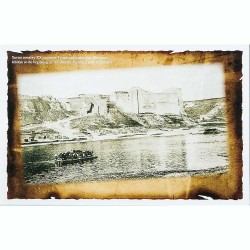 Открытка Турецкий замок над Днестром начала XX в.