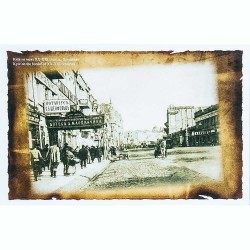 Открытка Крещатик начала XX в.