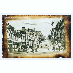 Открытка Улица Лютеранская начала XX в.