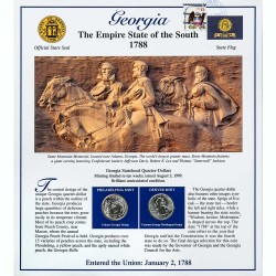 Постер штата Джорджия