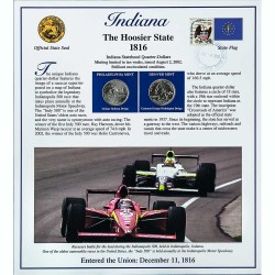 Постер штата Индиана