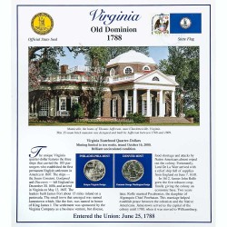 Постер штата Вирджиния