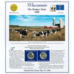 Постер штата Висконсин